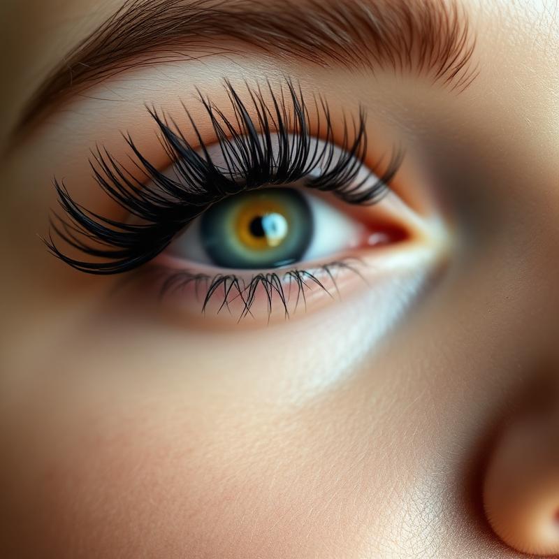 AI lash extension preview